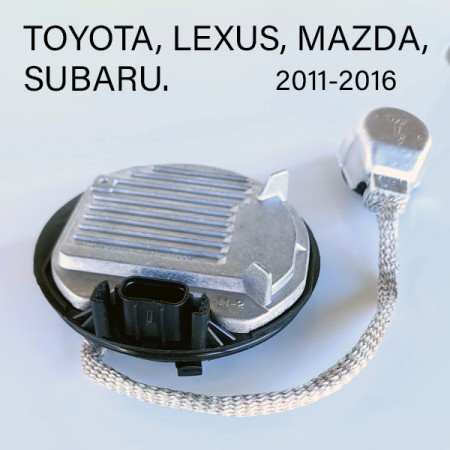 Toyota, Lexus, Mazda, Subaru HID Ballast. DENSO: DDLT004, KDLT004. KOITO: KDLS001.